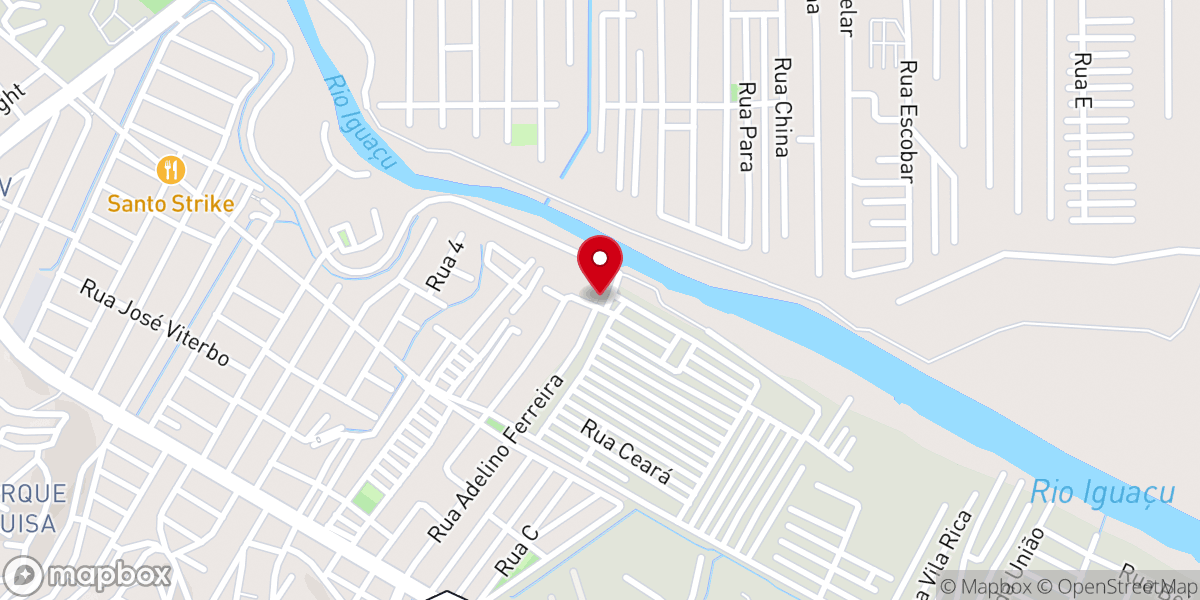 Map showing location of Igreja Missionária Pentecostal Terra de Promessa