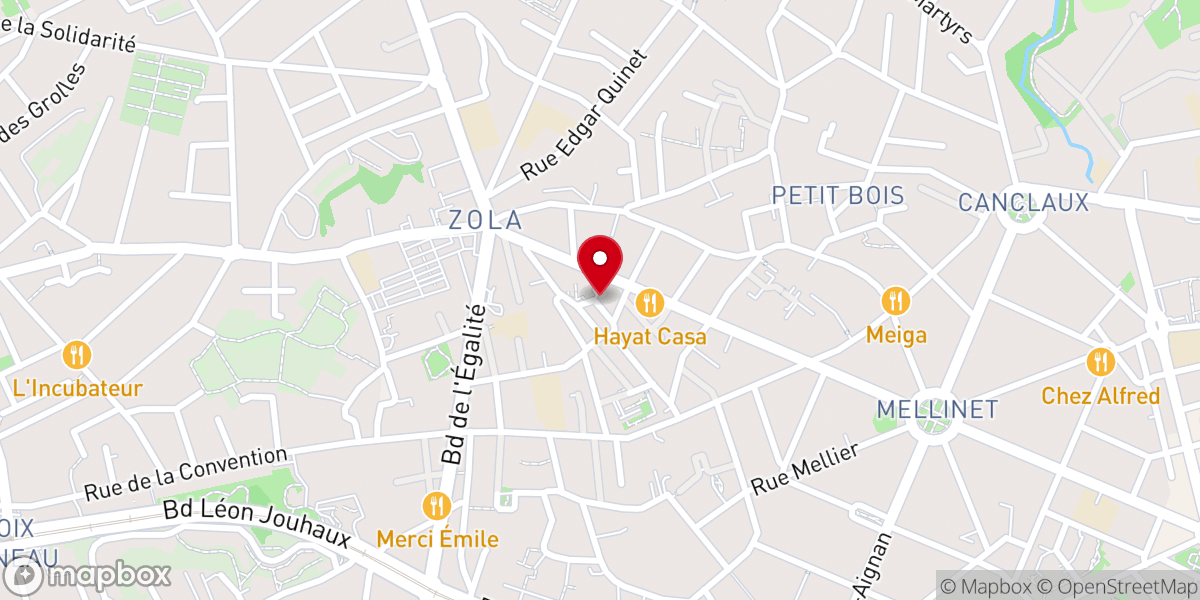 Map showing location of Maison paroissiale - Paroisse Sainte-Anne-Saint-Clair