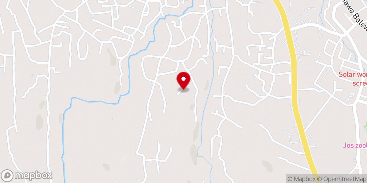 Map showing location of Blessed Sacrament Catholic Church