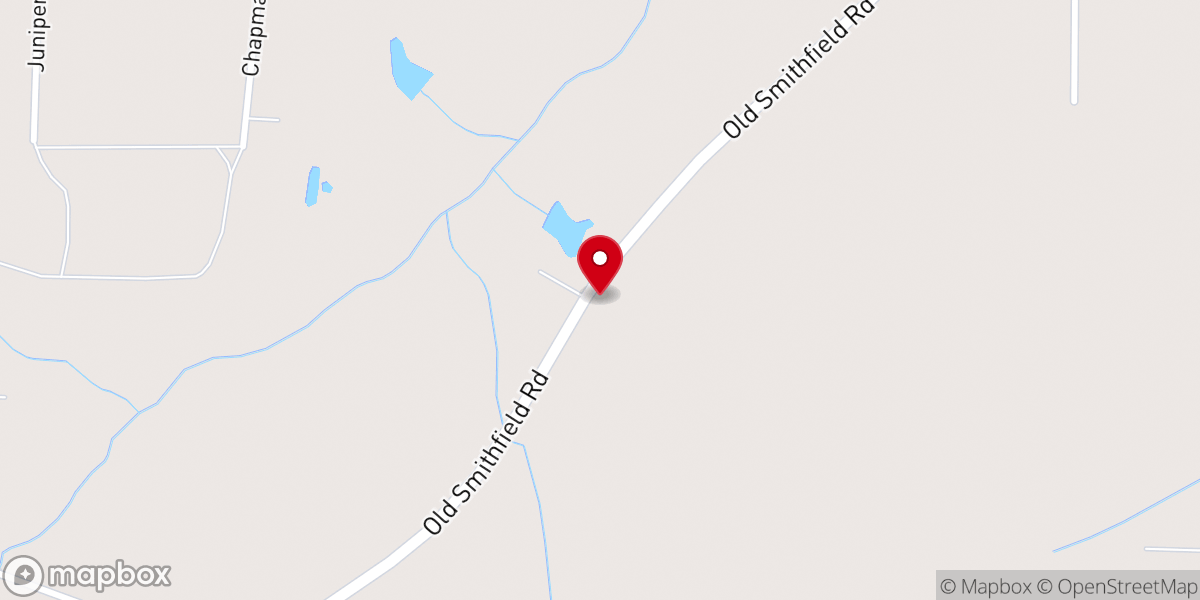 Map showing location of Union View Free Will Baptist
