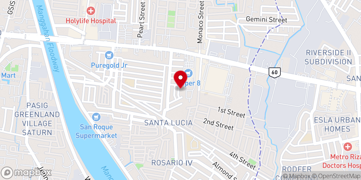 Map showing location of Baptist Ministerial Seminary