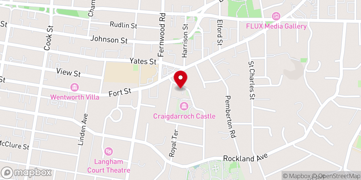 Map showing location of Franciscan Friars