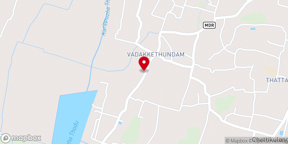 Map showing location of IPC Bethel Kannamangalam