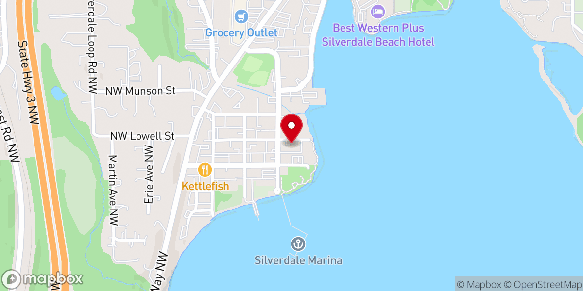 Map showing location of Calvary Chapel