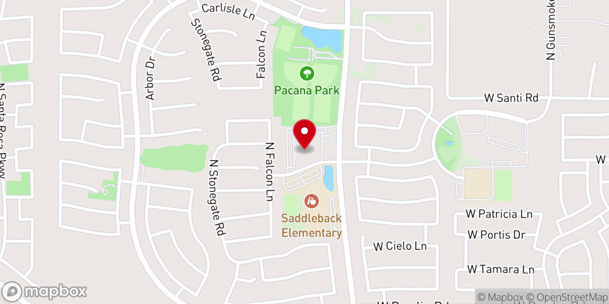 Map showing location of Victory & Restoration Remnant Center