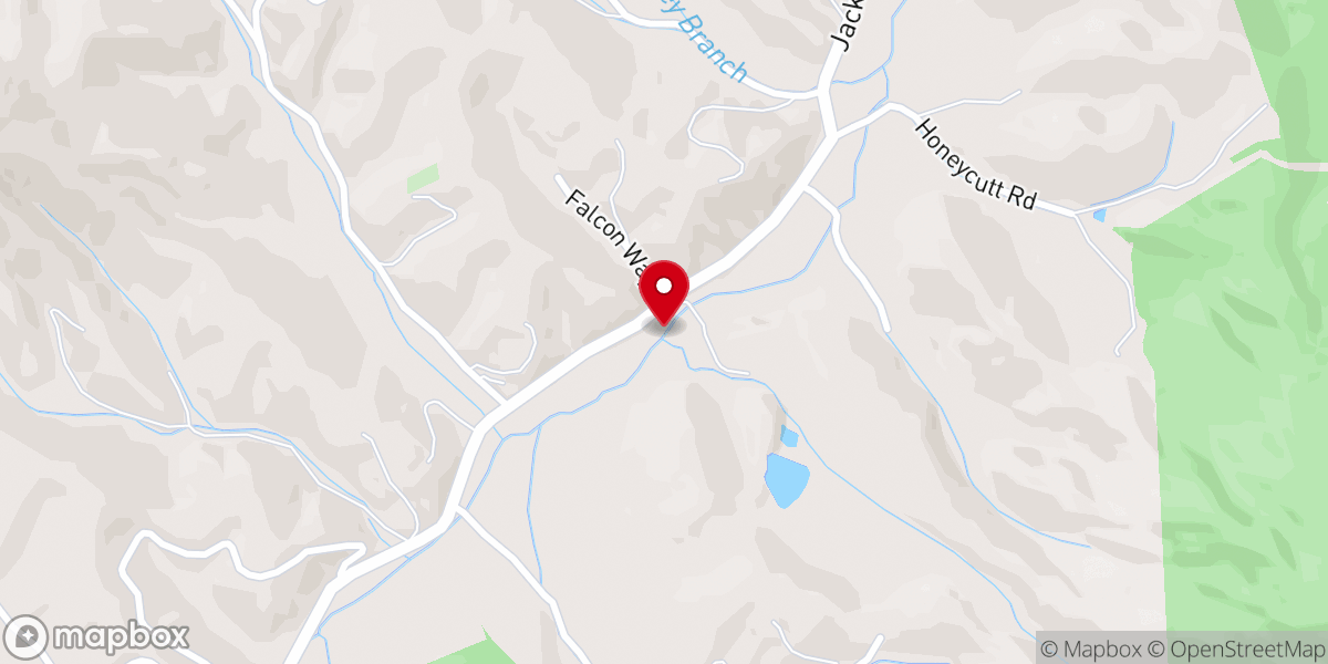 Map showing location of Bowring Chapel