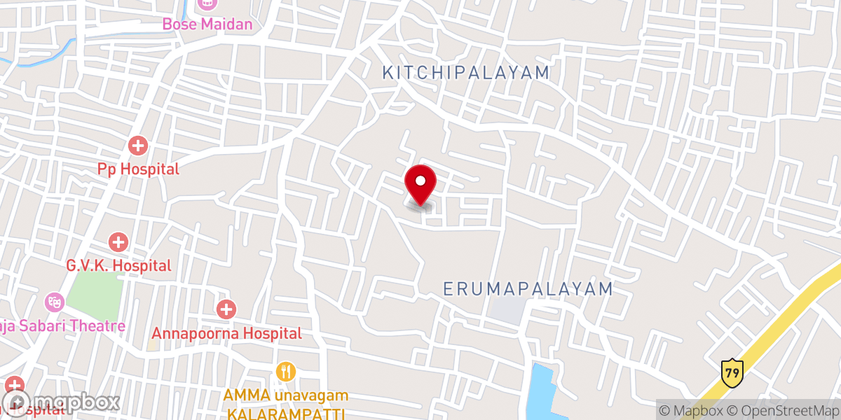 Map showing location of SHALOM JESUS FIRE MINISTRY SALEM