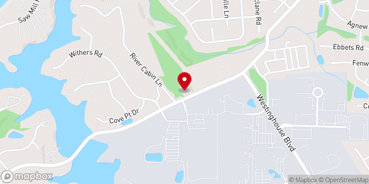 Map showing location of All Nations United Methodist Church