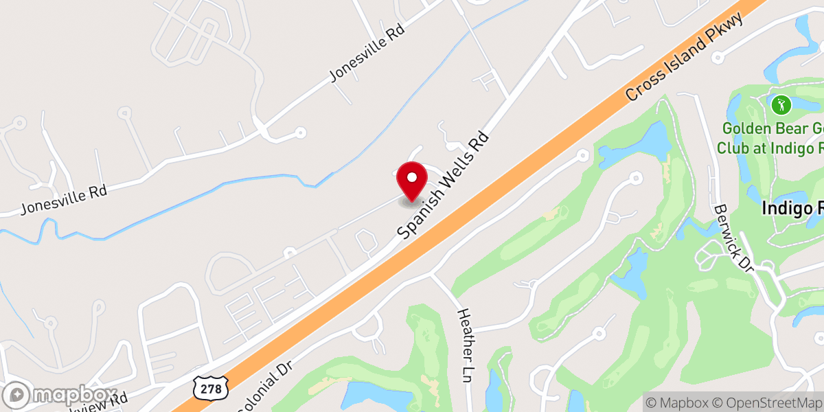 Map showing location of Resurrection Christian Community Church