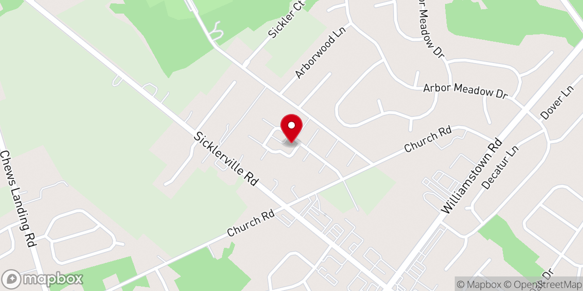 Map showing location of Edgewood Acres