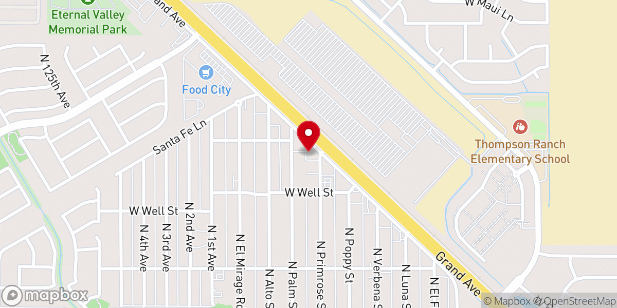 Map showing location of Christian Restoration Center Church