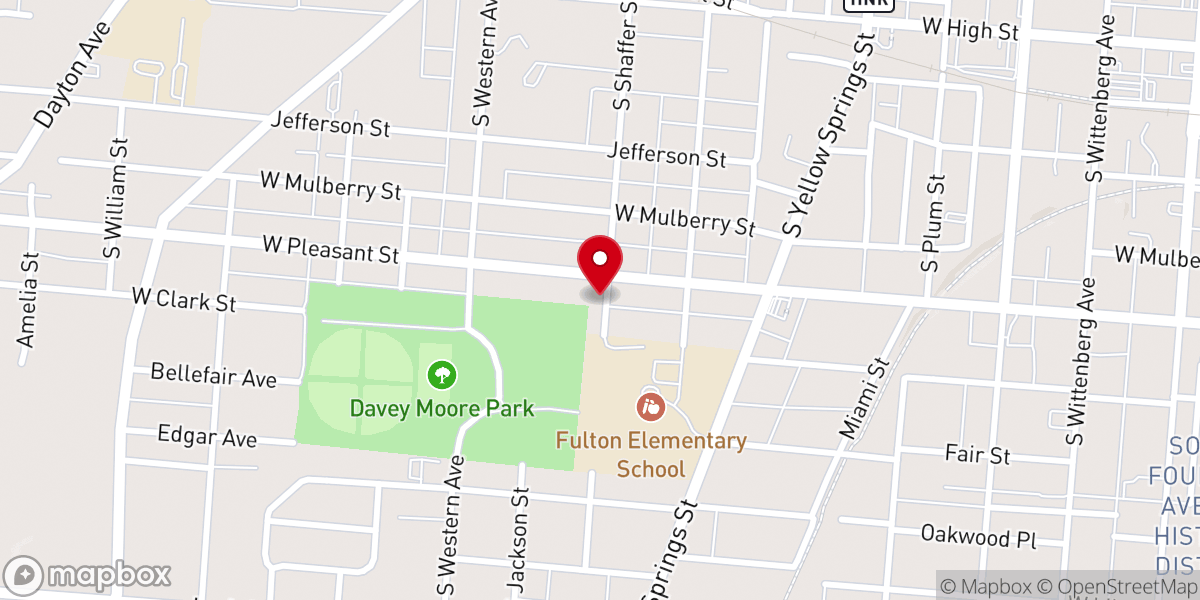 Map showing location of True Vine Assembly