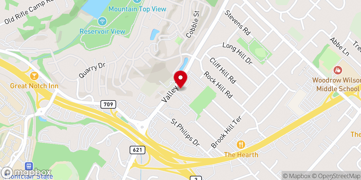 Map showing location of Diocese of Paterson