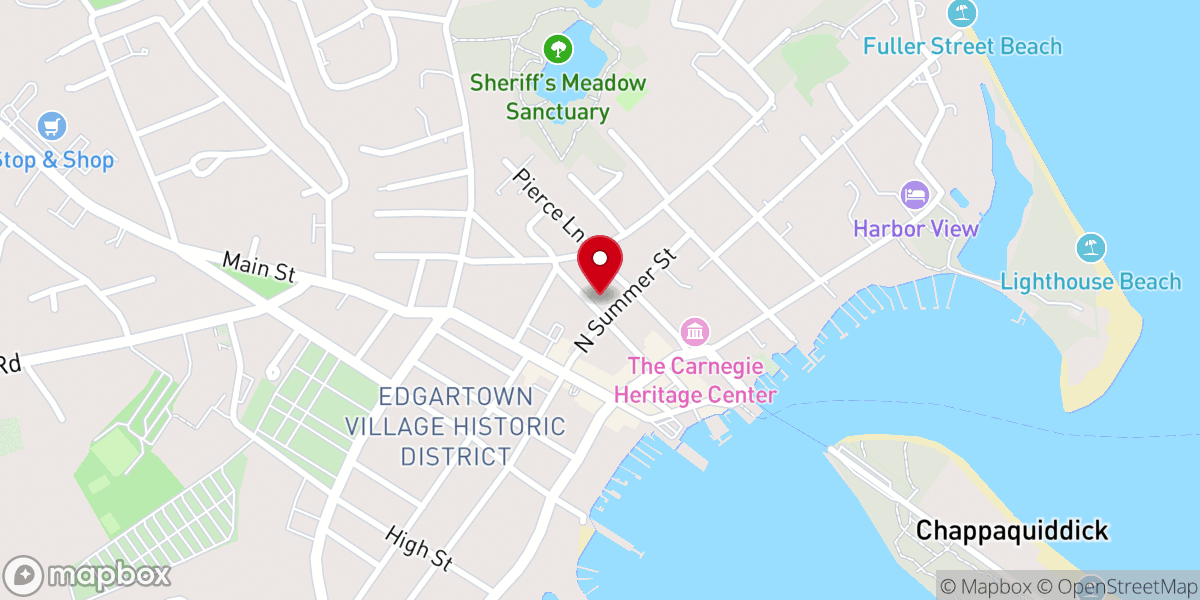 Map showing location of St Andrew's Parish House