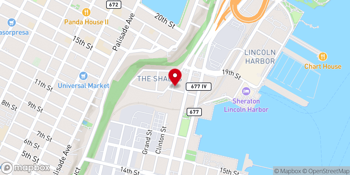 Map showing location of St Lawrence Roman Catholic Church
