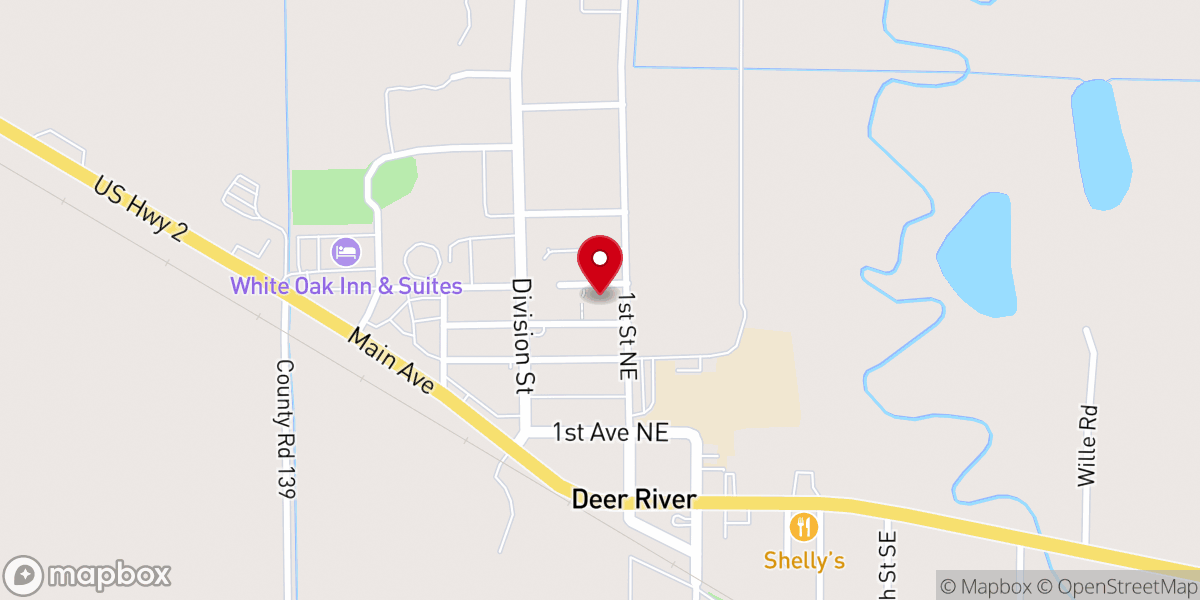 Map showing location of Methodist Parsonage