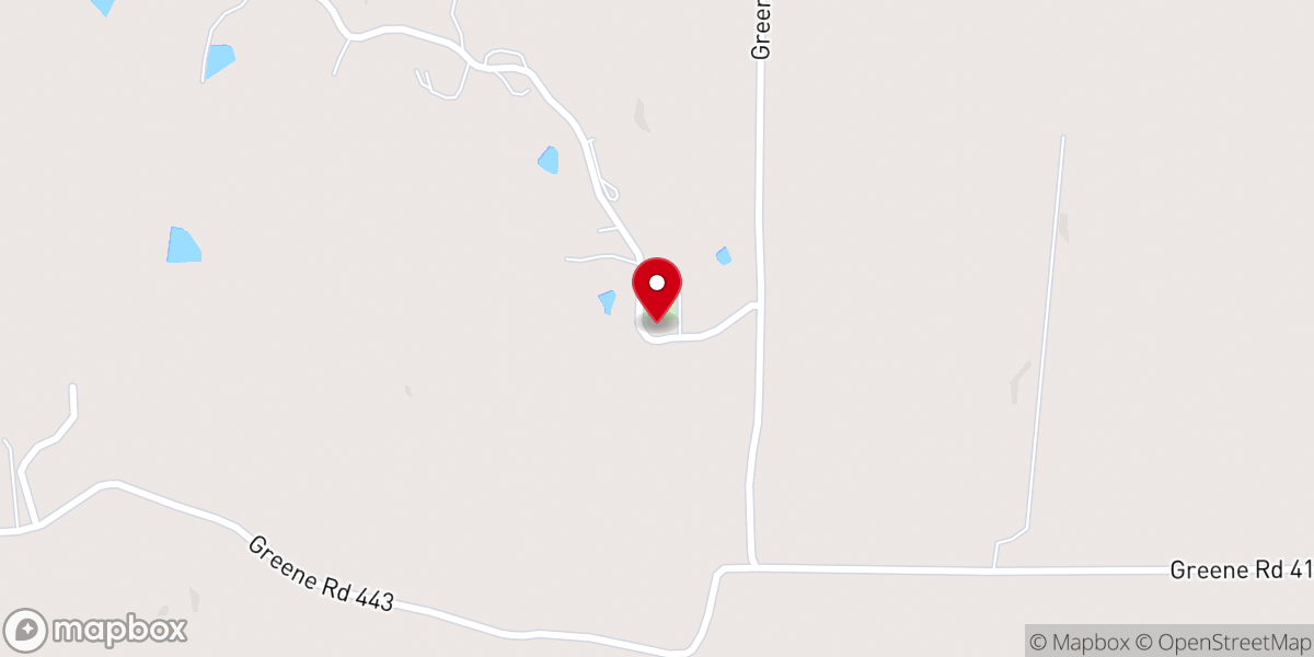 Map showing location of Ramers Chapel United Methodist Church