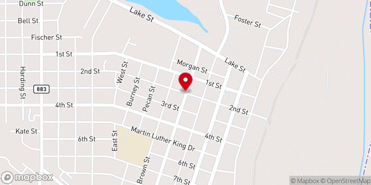 Map showing location of East Carroll Community Action