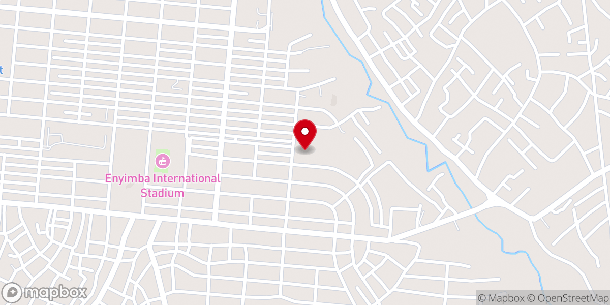 Map showing location of Pentecostal Covenant Mission (INC)