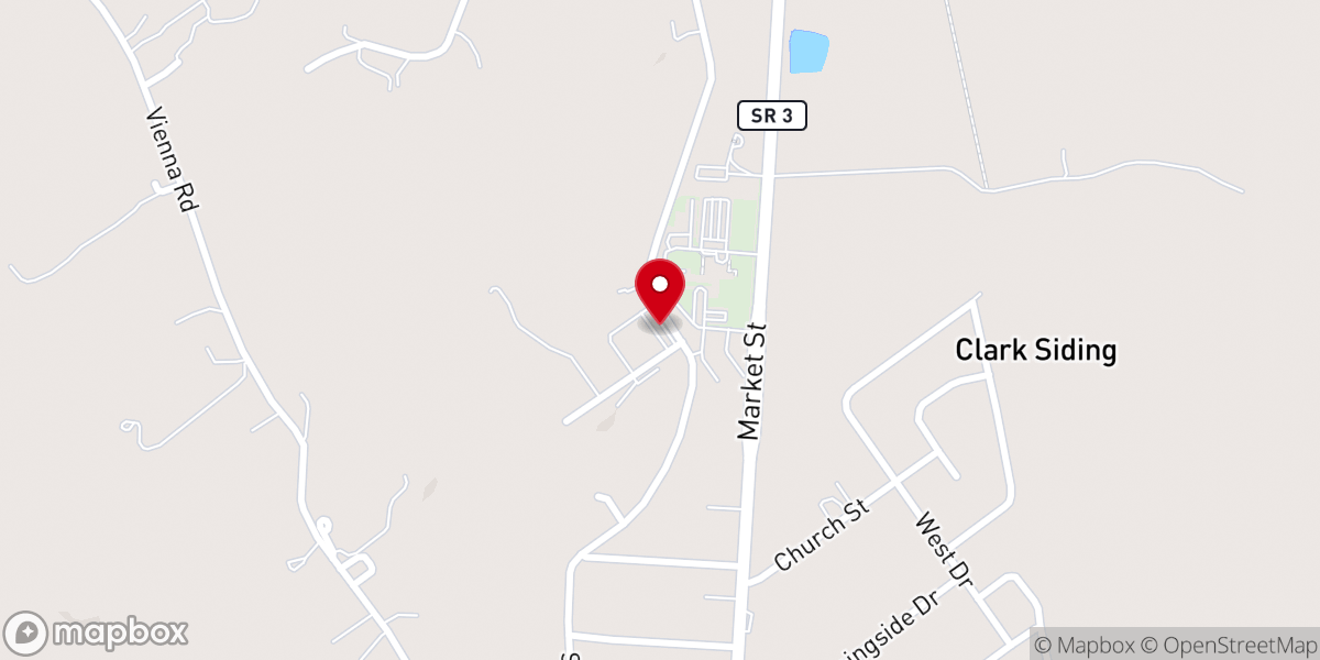 Map showing location of North Charlestown Church-God