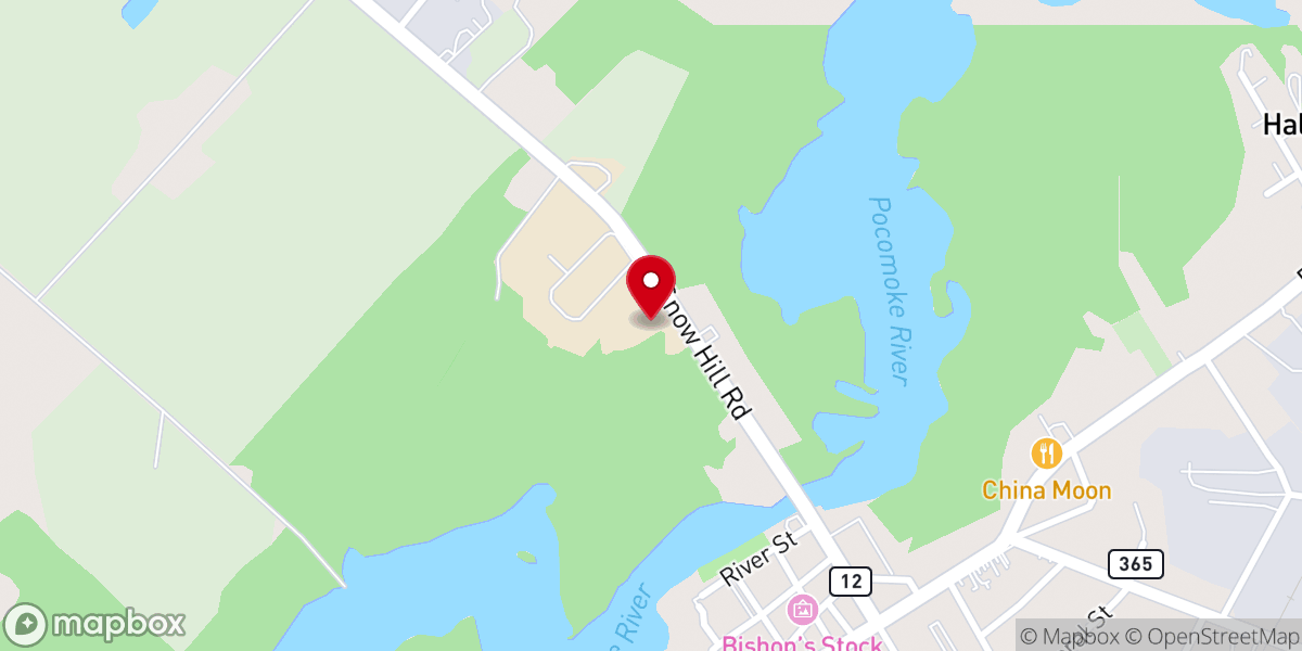 Map showing location of New Life Apostolic Church