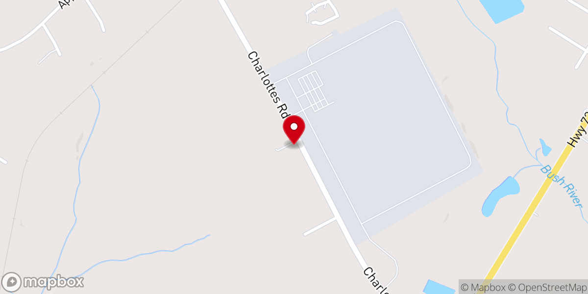 Map showing location of Full Gospel Assembly