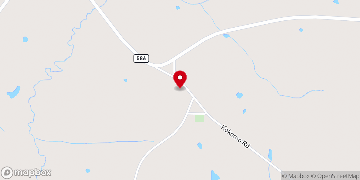 Map showing location of Darbun Mennonite Church
