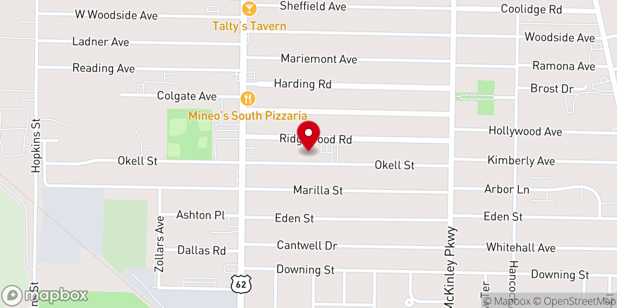 Map showing location of Our Lady of Charity Parish - St Ambrose Site