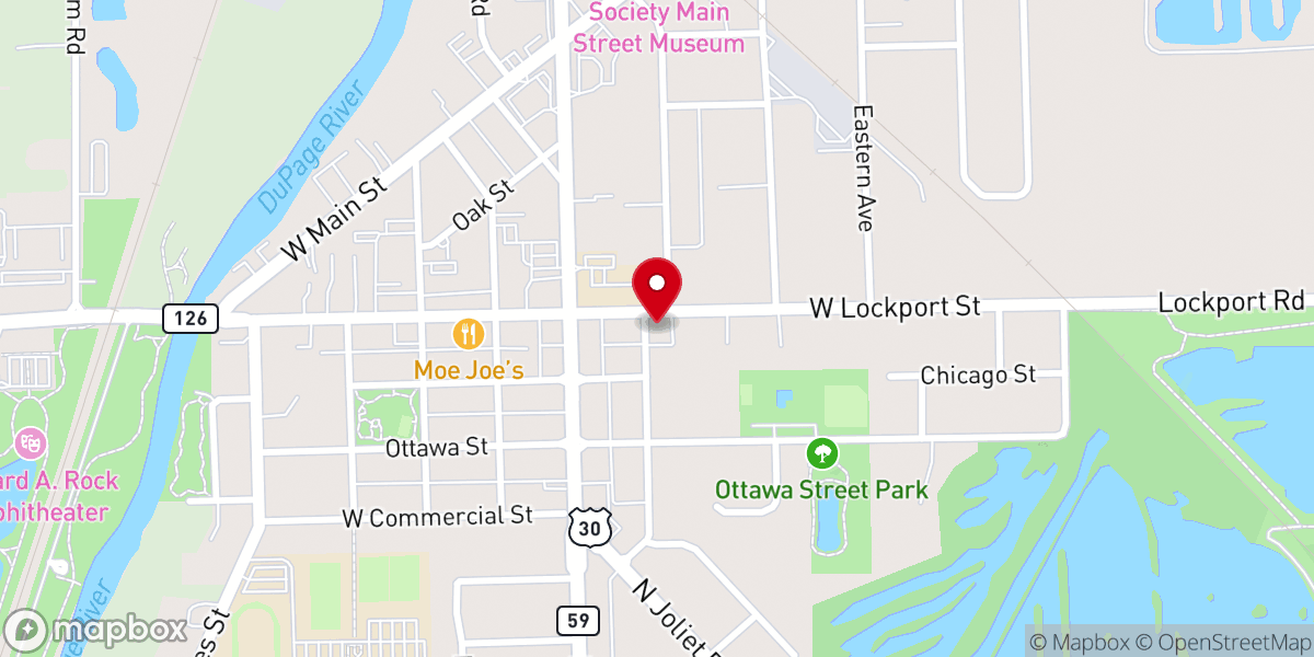 Map showing location of Sharon United Methodist Church