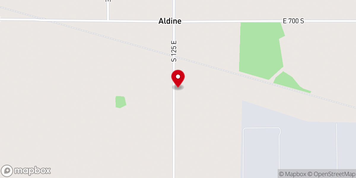 Map showing location of United Baptist Church-Aldine