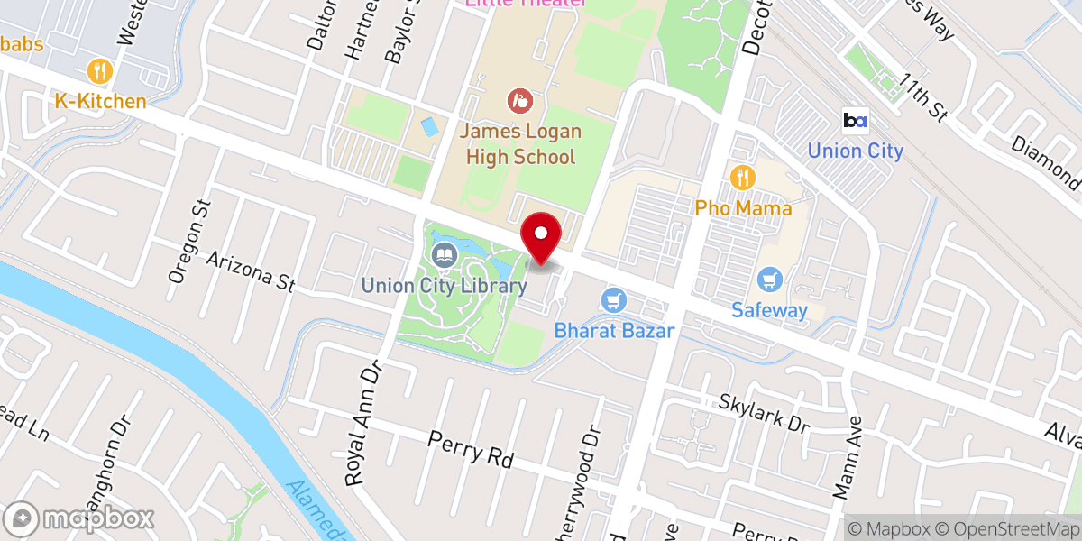 Map showing location of The Church of Jesus Christ of Latter-day Saints