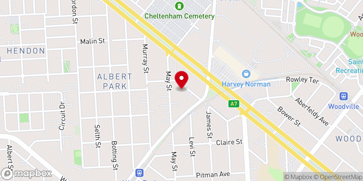 Map showing location of El Shaddai Ministry Revival Church