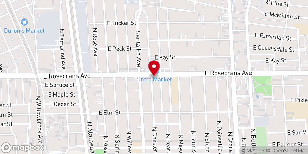 Map showing location of First Lutheran Church