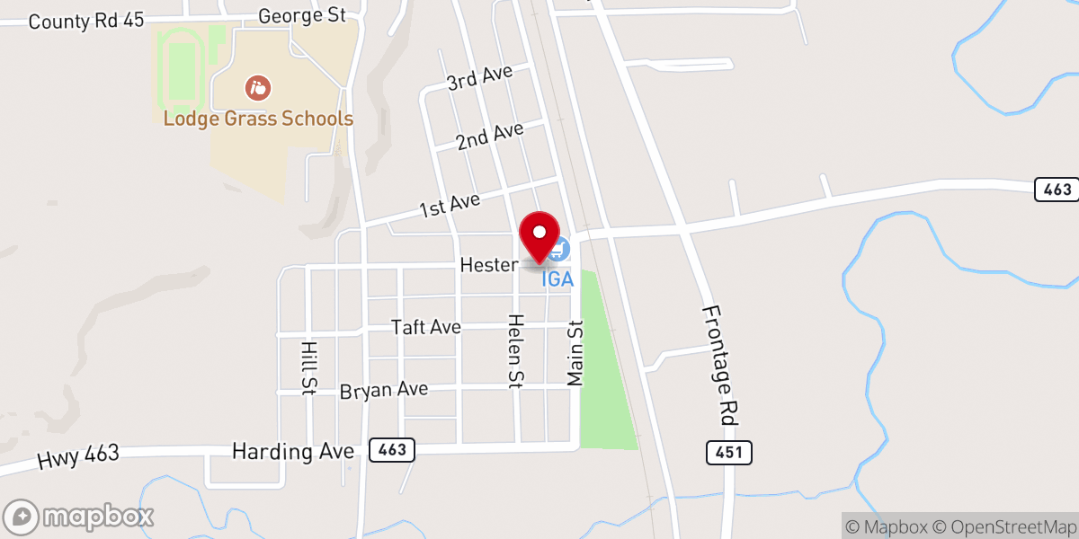 Map showing location of El Bethel Church of God