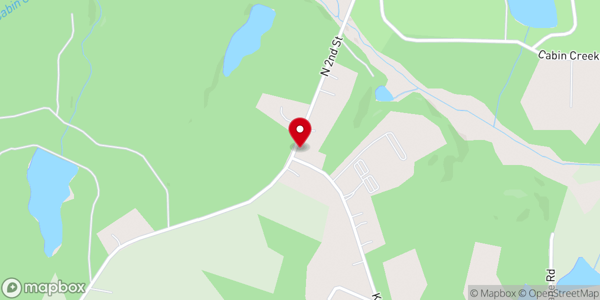 Map showing location of Will of God Apostolic Church