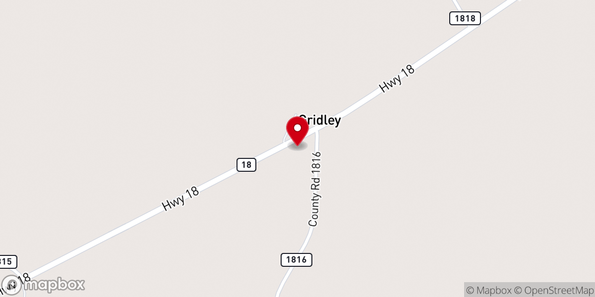 Map showing location of Friendship Methodist Protestant Church