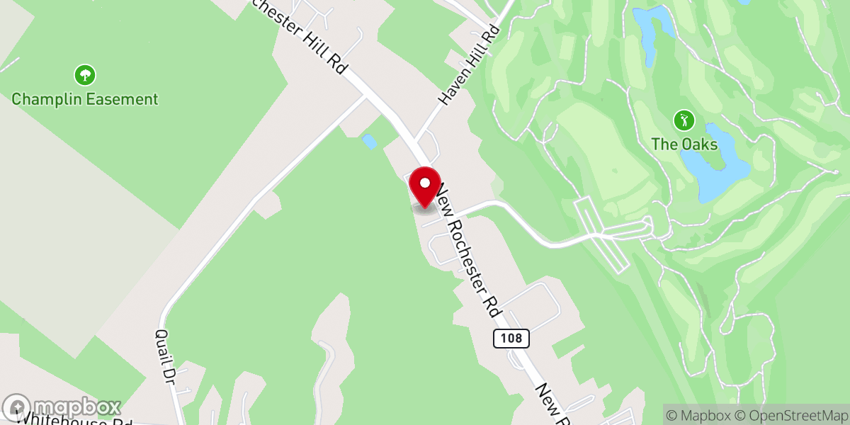 Map showing location of Bethel International Church