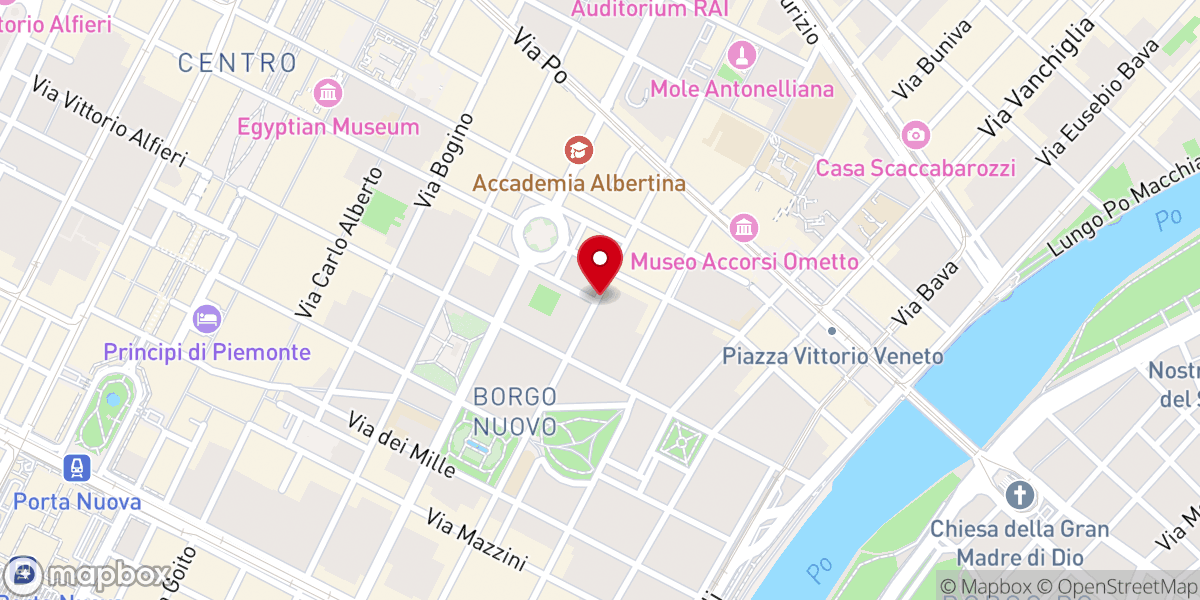 Map showing location of Chiesa di Santa Pelagia