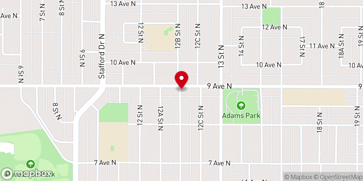 Map showing location of Ss Peter & Paul Greek Ccatholic Hall