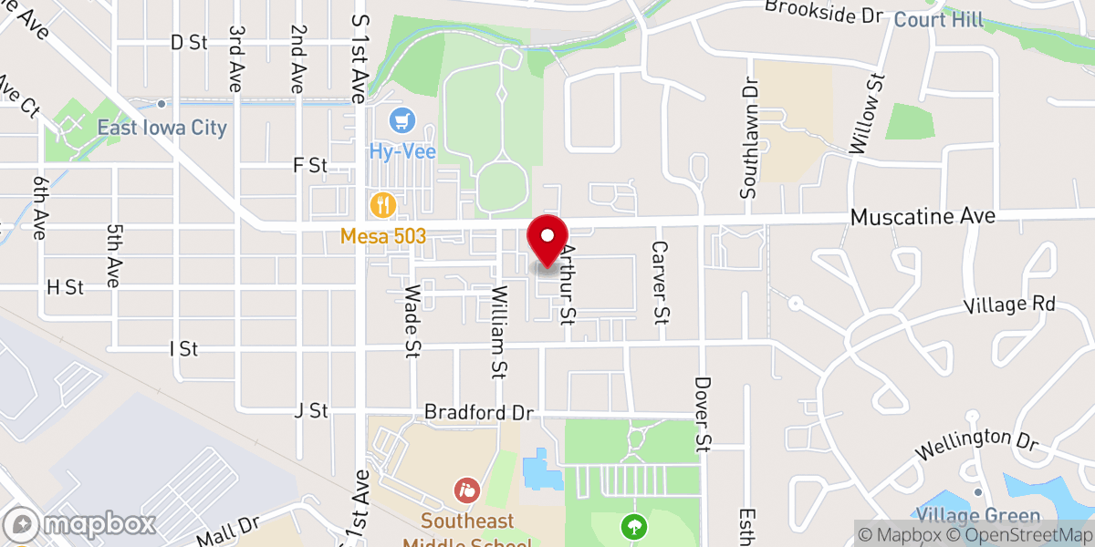 Map showing location of New Life Apostolic Ministries