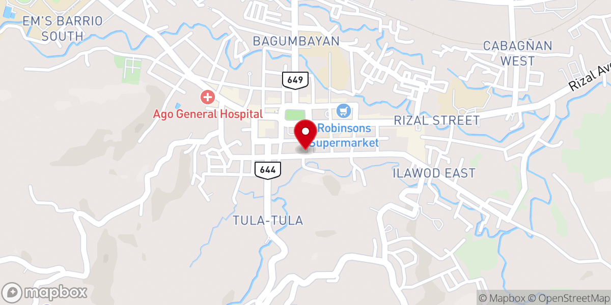 Map showing location of SOUTHERN LUZON MISSION OF SEVENTH - DAY ADVENTISTS