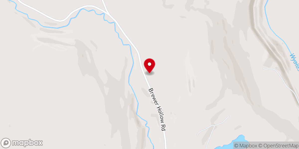 Map showing location of Wyalusing Township