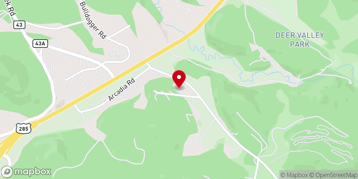 Map showing location of Shepherd Of The Rockies Lutheran Church