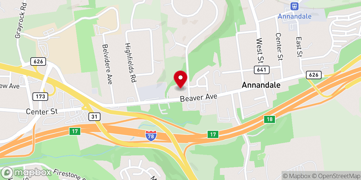 Map showing location of Clinton Church of the Nazarene