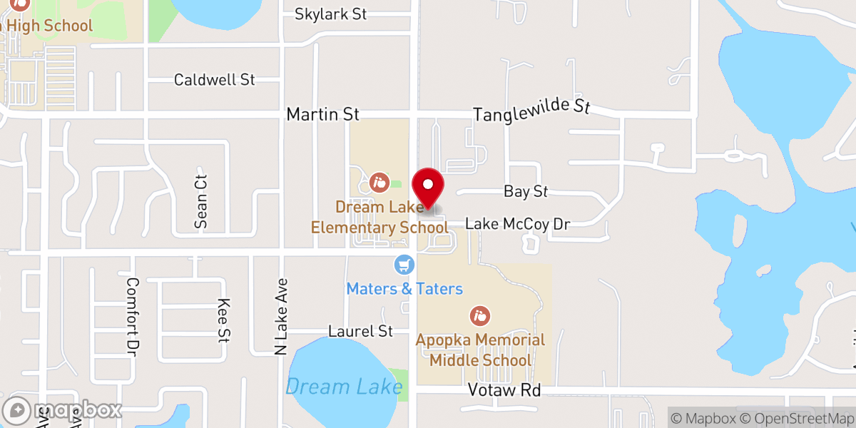 Map showing location of Garden Of Dominion Church