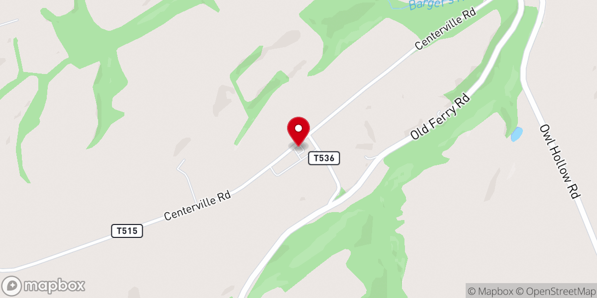 Map showing location of Saint Matthew Lutheran Church