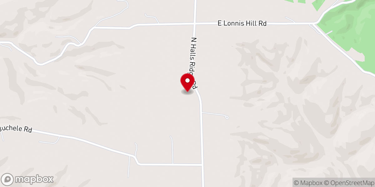 Map showing location of Mount Pleasant Church