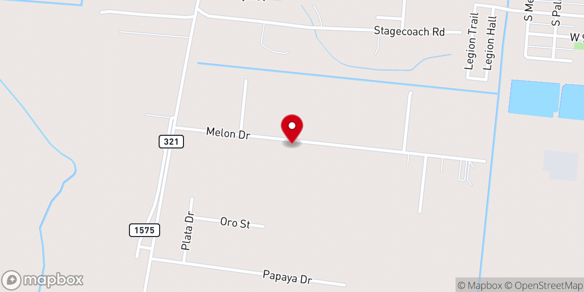 Map showing location of Iglesia Adventista del Séptimo Día Hispana de Los Fresnos / Los Fresnos Spanish Seventh-Day Adventist Church
