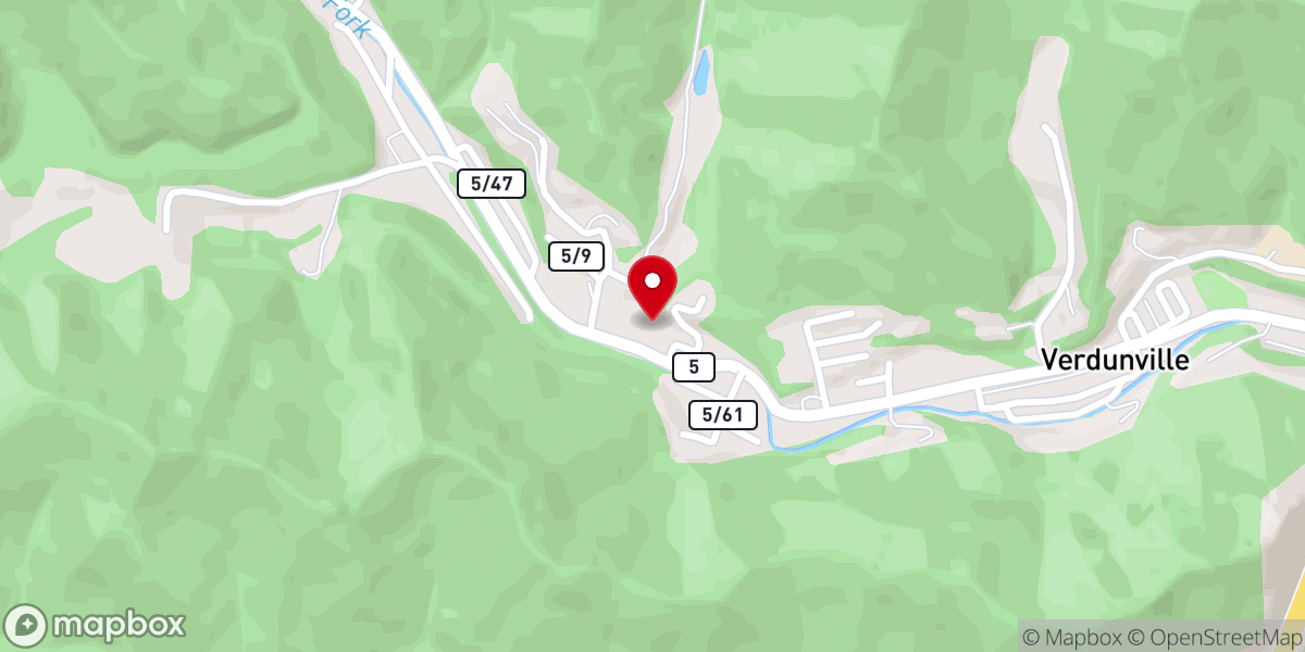 Map showing location of The Church of God Apostolic