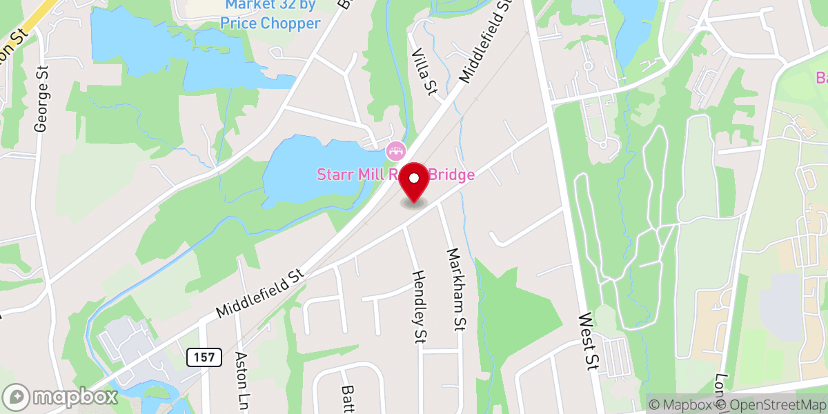 Map showing location of Good News Baptist Church